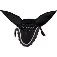 Produktbild von Lami-Cell Elegance Fliegenhaube für Pferde aus Lycra in Schwarz
