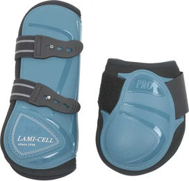 Produktbild von Lami-Cell Elite Offene Gamaschen für Pferde aus Neopren Blau