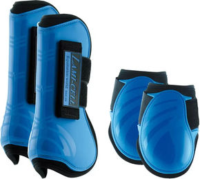 Produktbild von Lami-Cell Gamaschen für Ponys aus Neopren in Blau