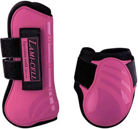 Produktbild von Lami-Cell Gamaschen mit Sprunggelenkschutz Mirage Rosa aus Kunststoff