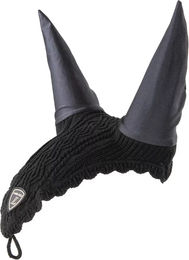 Produktbild von Lami-Cell Lange Fliegenhaube Léa aus Baumwolle Schwarz