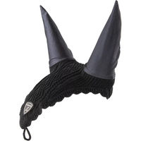 Produktbild von Lami-Cell Lange Fliegenhaube Léa aus Baumwolle Schwarz