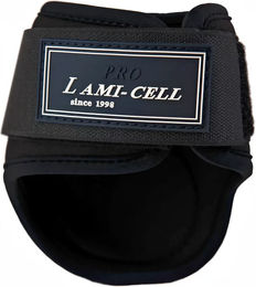 Produktbild von Lami-Cell Streichkappen Gamaschen aus Neopren in Blau und Schwarz Größe S