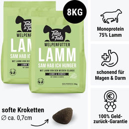 LammSam Monoprotein Welpenfutter mit Lamm – Bild 1 von 1