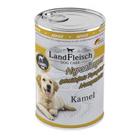 Produktbild von Landfleisch Dog Care Hypoallergenes Hundefutter Kamel 6x 400g - 6 x 400 g