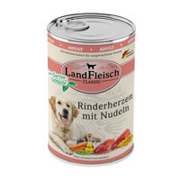 Produktbild von Landfleisch Hundefutter Rind Stückchen in Sauce Glutenfrei 6x 400 g - 6 x 400 g