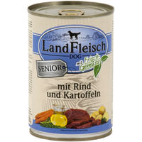 Produktbild von Landfleisch Hundefutter Senior Rind 12x400g - 12 x 400 g