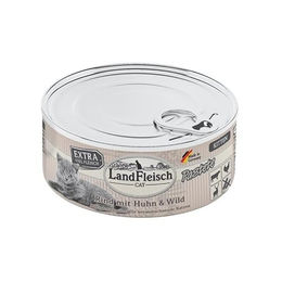 Produktbild von LandFleisch Katzen Pastete Kitten Rind Huhn Wild 195g - 6 x 195 g