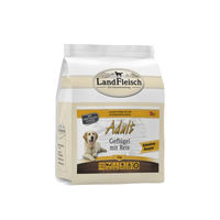Produktbild von LandFleisch Trockenfutter Hund Adult Geflügel mit Reis glutenfrei 2kg