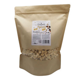 LandSnack Hund Popcorn Belohnungssnack Huhn mit Leber und Grünlippmuschel glutenfrei 450g - 450 g – Bild 1 von 2