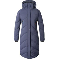 Produktbild von Lange Daunenjacke für Damen von Covalliero in Blau Größe M