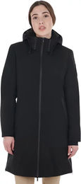 Produktbild von Lange Reitjacke Damen Equestro aus Stoff in Schwarz Größe M