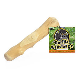 Larsson Farm Gorilla Kaffeeholz Kaustange für Hunde Größe M zur Zahnpflege 100-200g - 100 g – Bild 1 von 6