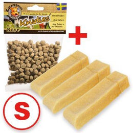Larsson Yaky Kaukäse S Hundekaustange 3er Set getreidefrei und laktosefrei - 3 x 30 g – Bild 1 von 5