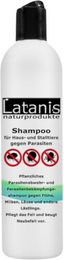 Produktbild von Latanis S16vet Antiparasit- und Pflegeshampoo zur Parasitenbehandlung für Hunde, Katzen und Pferde