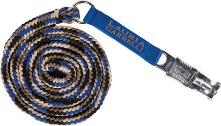 Lauria Garrelli Amalfi Reit-Longe mit Panik-Karabinerhaken in Blau oder Bunt – Bild 1 von 1