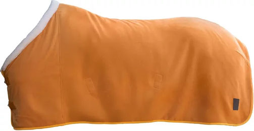 Lauria Garrelli Arezzo Fleece-Trockendecke für Pferde Gelb Orange 135 cm – Bild 1 von 1