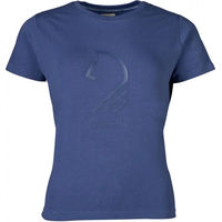 Produktbild von Lauria Garrelli Damen T-Shirt Amalfi Horse Head Blau Größe L