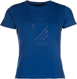 Lauria Garrelli Damen T-Shirt Amalfi Horse Head Blau Grösse M – Bild 1 von 1
