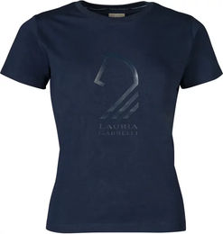 Lauria Garrelli Damen T-Shirt Amalfi Horse Head Blau XXL – Bild 1 von 1