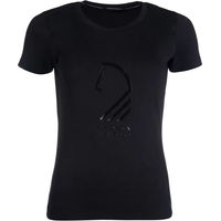 Produktbild von Lauria Garrelli Damen T-Shirt Amalfi Horse Head Schwarz Größe M