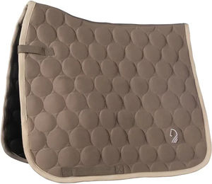 Lauria Garrelli Dressur Schabracke Amalfi Sportive in Braun und Beige – Bild 1 von 1