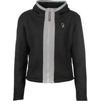 Produktbild von Lauria Garrelli Livigno Reitjacke für Damen mit Kapuze aus Fleece in Schwarz Größe XS