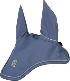 Lauria Garrelli Livigno Soft Fliegenschutz Mütze für Pferde in Blau mit Metallverschluss – Bild 1 von 1