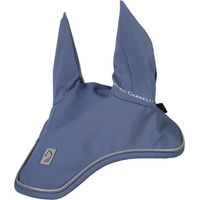 Produktbild von Lauria Garrelli Livigno Soft Fliegenschutz Mütze für Pferde in Blau mit Metallverschluss