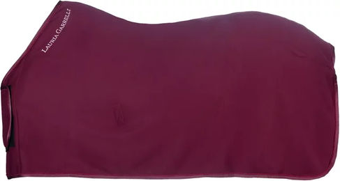 Lauria Garrelli Livigno Trockende Fleece-Decke für Pferde in Rot – Bild 1 von 1