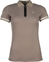 Lauria Garrelli Reit-Poloshirt für Mädchen in Beige Größe 164 – Bild 1 von 2