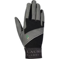 Produktbild von Lauria Garrelli Reithandschuhe Livigno Sommer Unisex Schwarz Grau XS