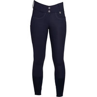 Produktbild von Lauria Garrelli Reithose Arezzo Damen Full Grip mit Silikon Grip in Blau Größe 36
