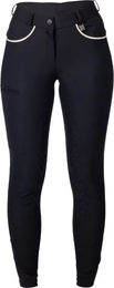 Lauria Garrelli Reithose Damen Full Grip mit Silikon Grip in Limone – Bild 1 von 1