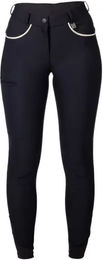 Lauria Garrelli Reithose Damen Mid Grip in Limone aus Lycra Größe 46 – Bild 1 von 1