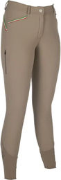 Lauria Garrelli Reithose Livadino Sportive Damen mit Full Grip in Beige – Bild 1 von 1