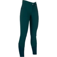 Produktbild von Lauria Garrelli Reithose Livigno Damen Full Grip mit Silikon Grip in Grün Größe 40