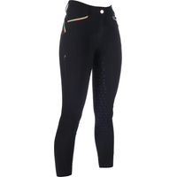 Produktbild von Lauria Garrelli Reithose Livigno Sportive Damen Full Grip Schwarz Grösse 42