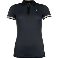 Produktbild von Lauria Garrelli Reitshirt für Mädchen Amalfi Schwarz Größe 140