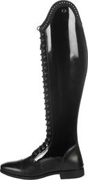 Lauria Garrelli Reitstiefel Amalfi Lack Short Standard Breite Schwarz Leder – Bild 1 von 1