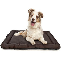 LAZY BAG Hundekissen und Hundebett aus Nylon für Hund und Katze Braun Größe S 60 x 40 cm – Bild 1 von 6