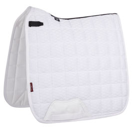 Produktbild von Le Mieux Schabracke Carbon Mesh Dressur Weiß mit Bambus