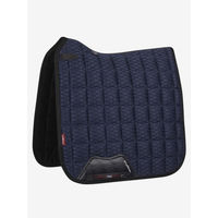 Produktbild von Le Mieux Schabracke LM Carbon Mesh Dressur Blau mit Bambus
