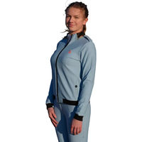 Produktbild von Le Sabotier Lucette Technischer Vollzip-Hoodie Damen Blau XS Waterproof