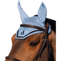 Produktbild von Le Sabotier Ludwig Fliegenhaube für Ponys in Blau