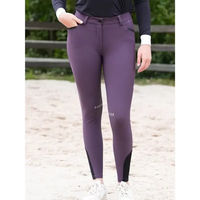 Produktbild von Le Sabotier Reithose Victorine Damen Mid Grip Lila Größe 36