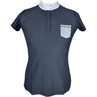 Produktbild von Le Sabotier Sidonie Reitshirt Damen Schwarz Größe 40