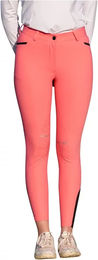 Produktbild von Le Sabotier Victorine Reithose Damen Mid Grip aus Stoff in Rosa