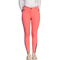Produktbild von Le Sabotier Victorine Reithose Damen Mid Grip aus Stoff in Rosa