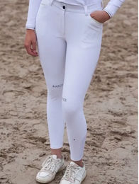 Le Sabotier Victorine Turnierhose Damen mit Mid Grip in Weiß Größe 38 – Bild 1 von 1